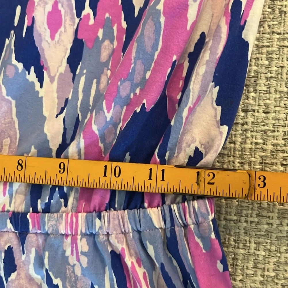 LILY PULITZER Ruffle Cold Shoulder Romper - Picture 7 of 12